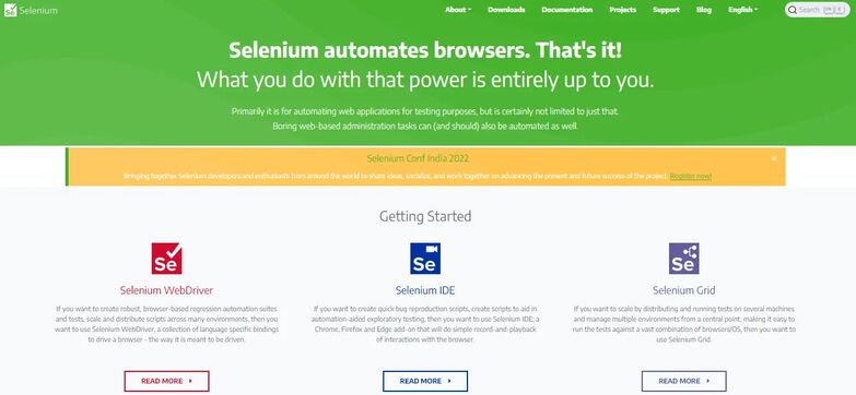 Инструмент для автоматизации тестирования Selenium