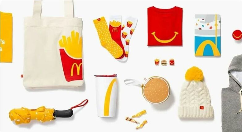 Брендированные аксессуары McDonalds