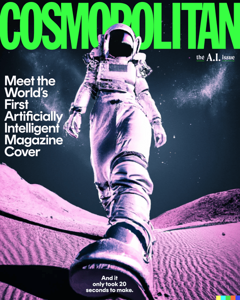 Обложка журнала Cosmopolitan