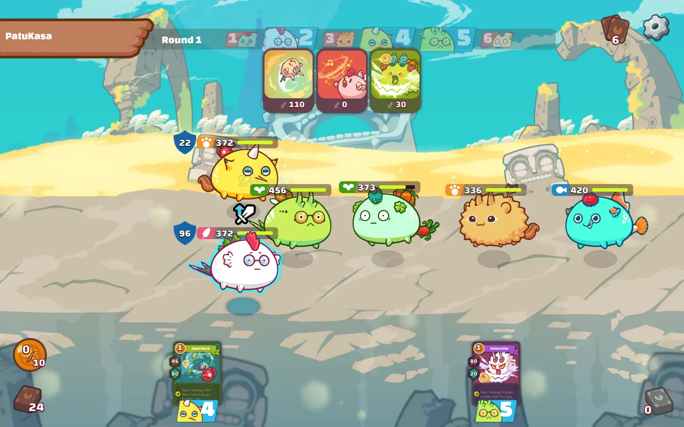 Скриншот игры Axie Infinity