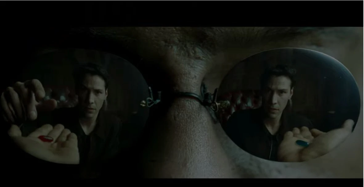 Кадр из фильма «Матрица»