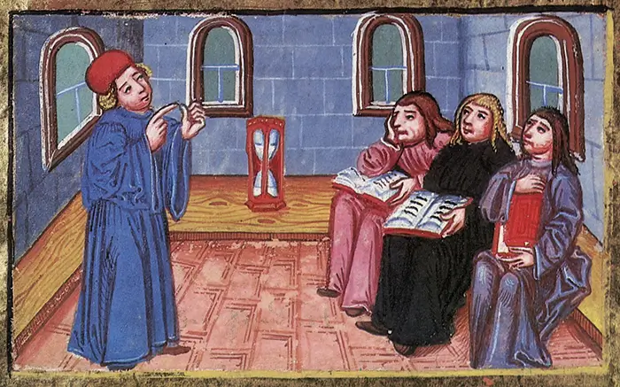 Тьюторы в Средние века 