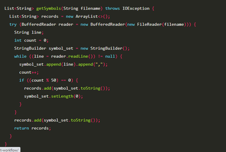 Пример кода на Java. Источник: блог RAYGUN